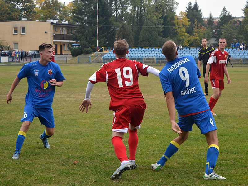 Mazowsze Grjec - Joda 1:2 (fot. Mateusz Adamski)