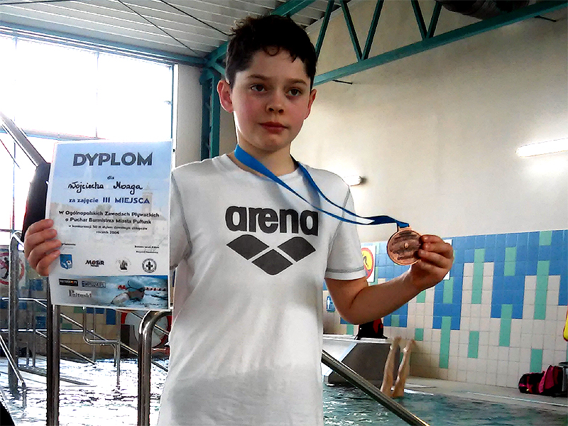 Zdobywca dwóch medali Wojciech Mozga