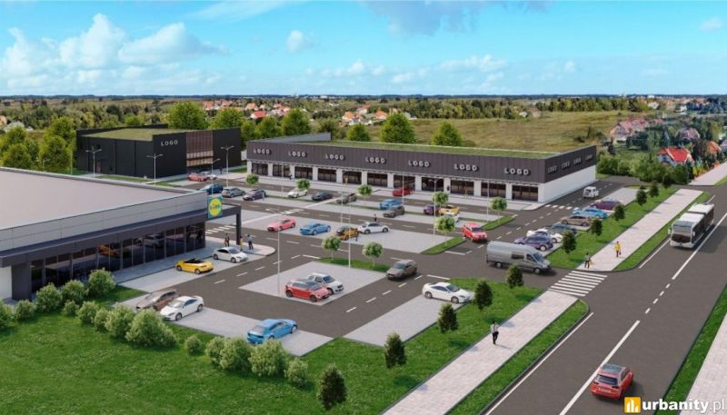 Tak ma wyglądać Galeria Gama w Warca (fot. Urbanity.pl, materiały inwestora)