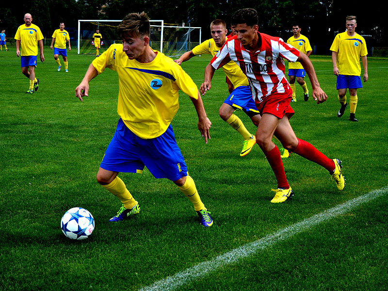 Mazowsze Grójec - Pilica Białobrzegi 1:1 (fot. Mateusz Adamski)