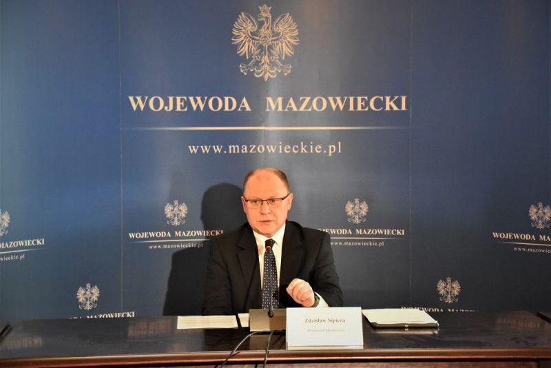 Wojewoda Mazowiecki Zdzisław Sipiera (fot. mazowieckie.pl)