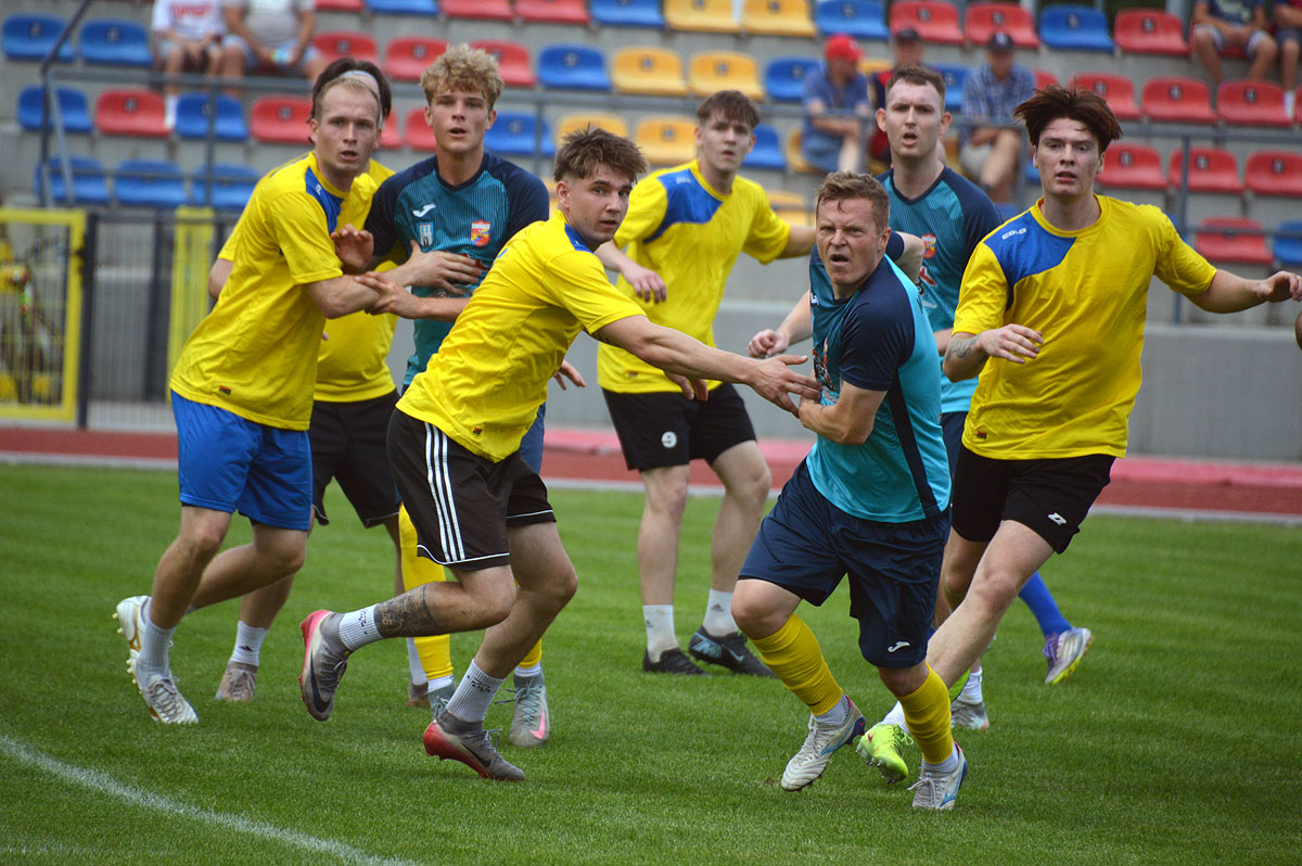 Mecz towarzyski Mazowsze Grójec - LKS Promna 0:3 (fot. M.Adamski)