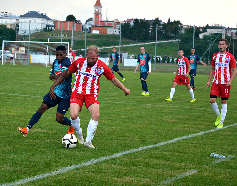 KS Warka - Mazowsze Grójec 1:1 (fot. Mateusz Adamski)