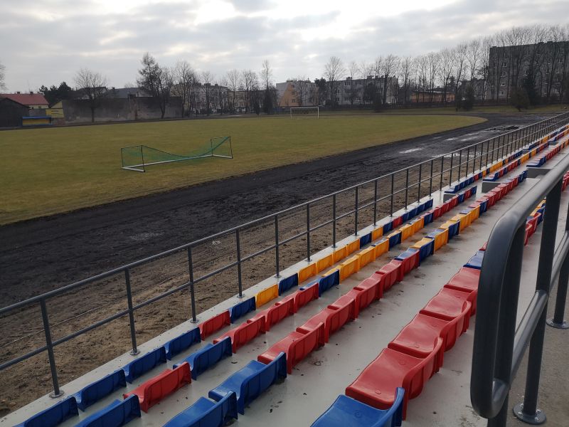 Stadion GOS przy Laskowej w Grójcu (fot. Mateusz Adamski)