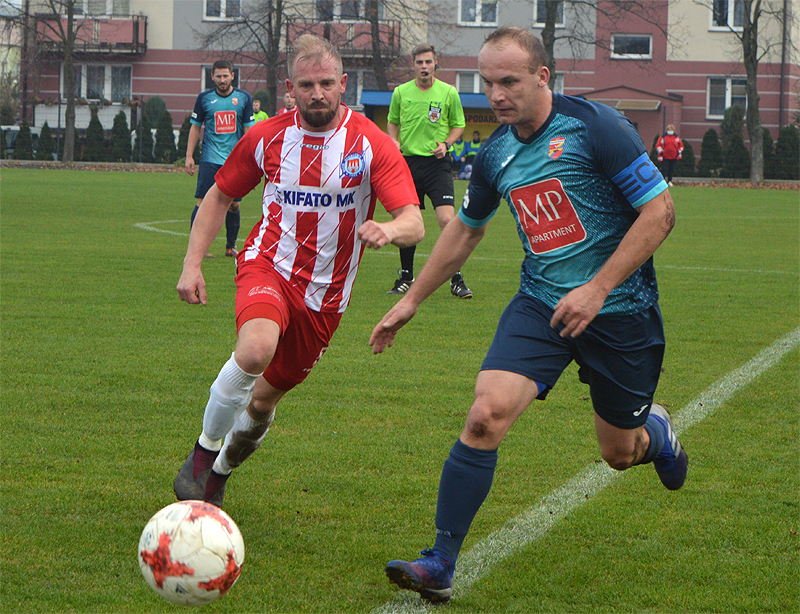Mazowsze Grójec - KS Warka 1:2 (fot. Mateusz Adamski)