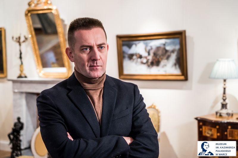 Rafał Królikowski (fot. Muzeum im. Kazimierza Pułaskiego w Warce)