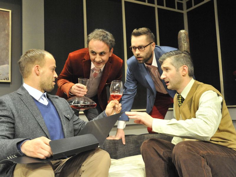 Kolacja dla głupca w Teatrze Powszechnym w Radomiu (fot. materiały prasowe)