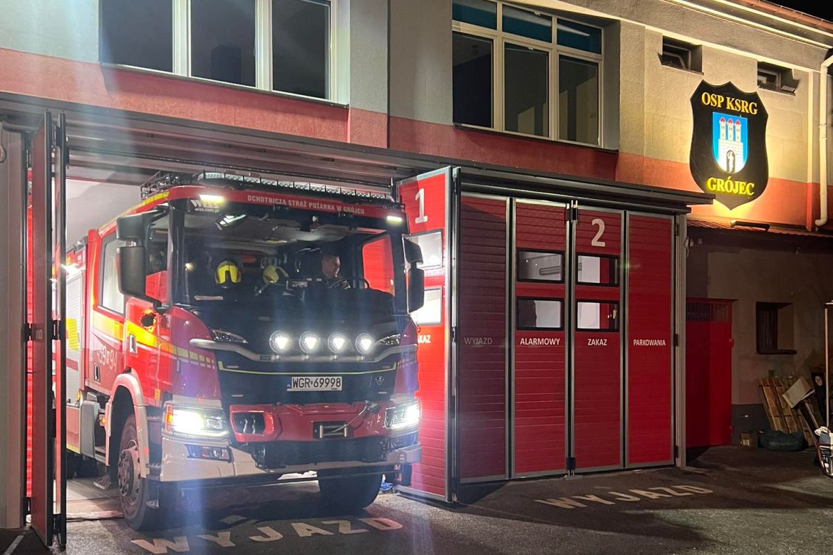 Fot. Facebook / Ochotnicza Straż Pożarna w Grójcu -KSRG