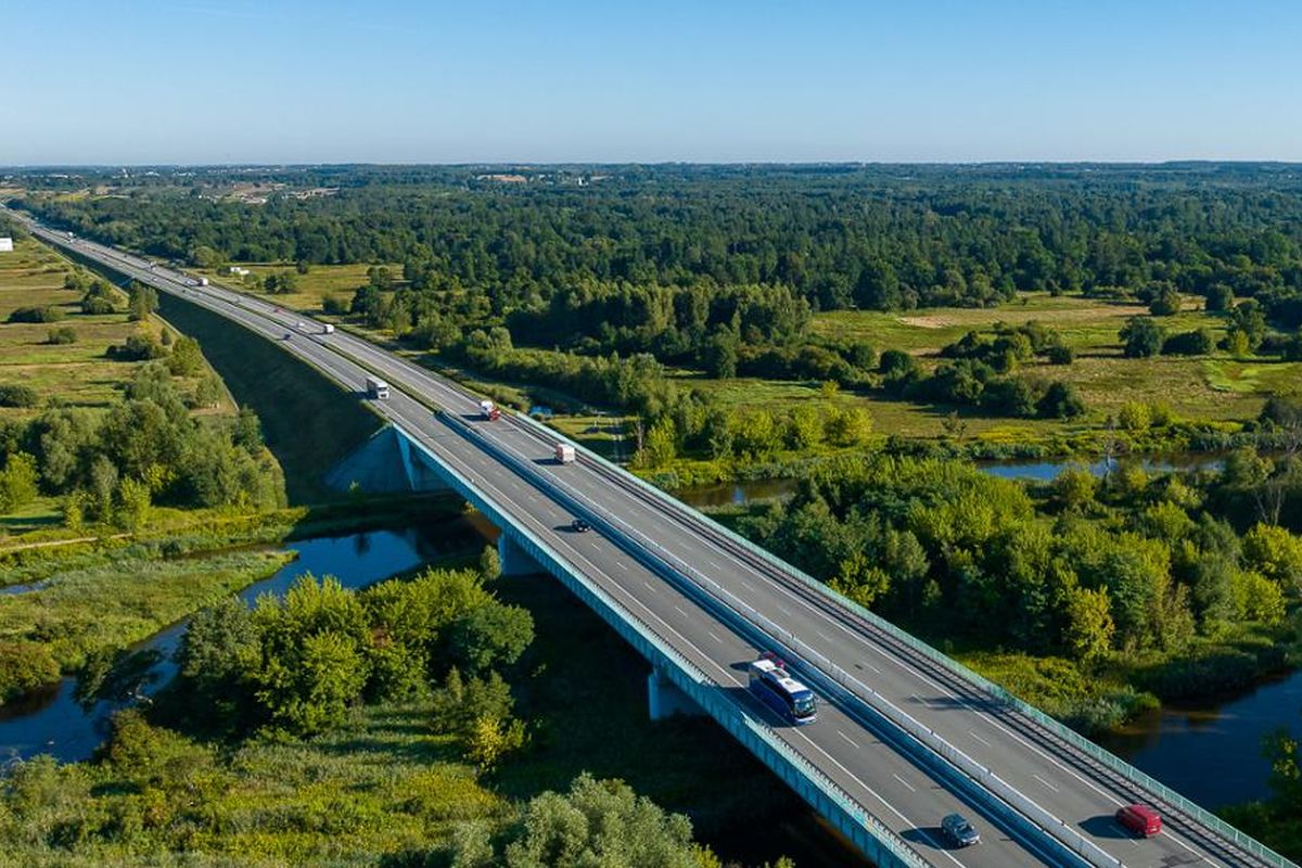Obwodnica Białobrzegów w ciągu S7 zyska nową nawierzchnię (fot. GDDKiA)