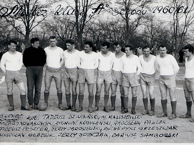 Mazowsze Grjec w sezonie 1960/61 (fot. archiwum klubu)