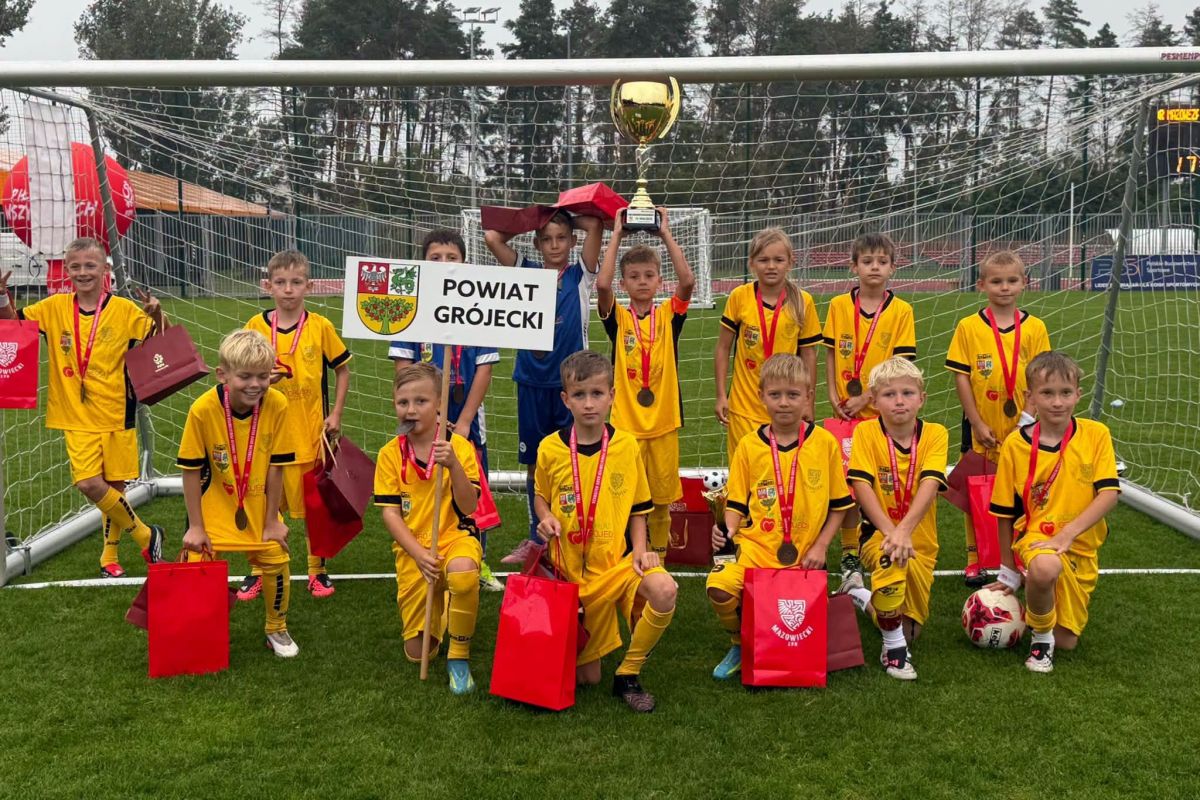 Kadra powiatu grójeckiego U9 (fot. materiały prasowe)