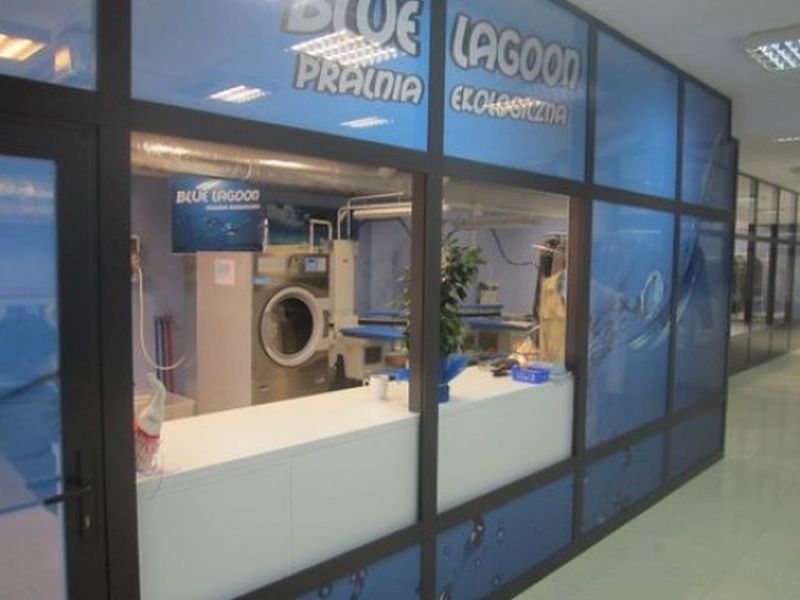 Pralnia BlueLagoon mieści się przy ul. Krótkiej 3 w Grójcu