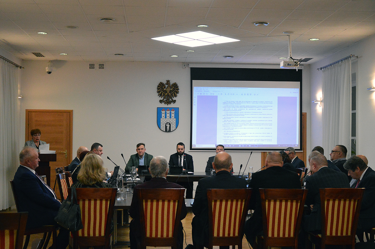 Sesja Rady Miejskiej w Grójcu (fot. M. Adamski)