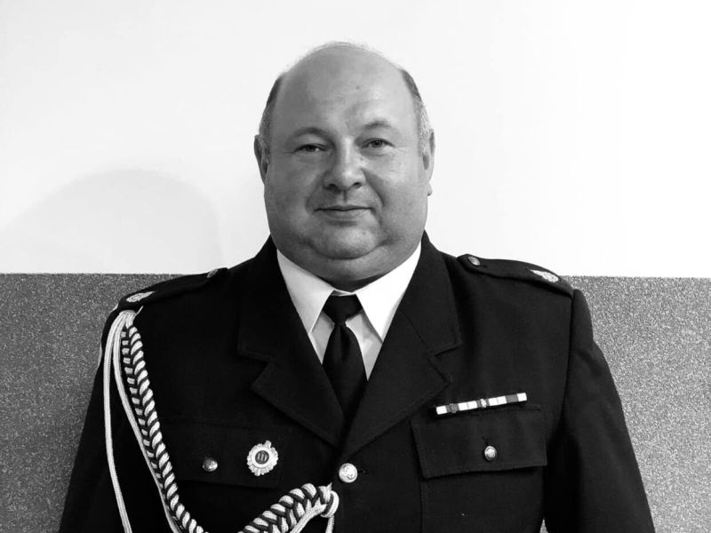 dh. Paweł Wasążnik (fot. OSP Grójec)