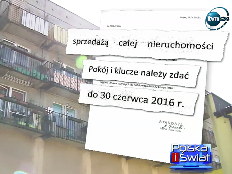 O sprawie bloku pielęgniarek w Grójcu głośno w mediach ogólnopolskich, m.in. w TVP Info i TVN24