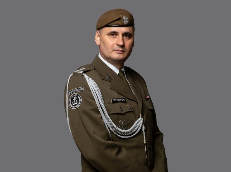 Ppłk Janusz Ostrowski (fot. materiały prasowe)